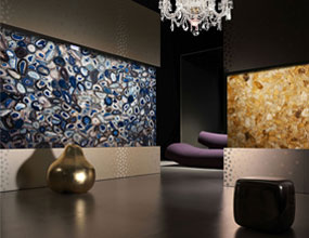 Residence luxury stone wall panel design