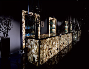 Smoky Quartz Bar Design