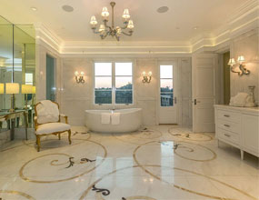 italian marble flooring design natural stone medallion