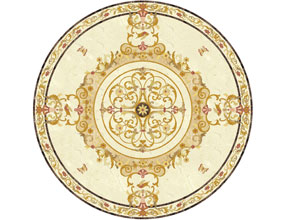 Classical Marble Medallion