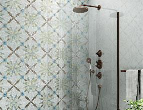 Diamond Patterns Ideas White Mix Golden Crystal Glass Mosaic