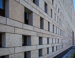 PFM Natural Stone Granite Exterior wall cladding designs