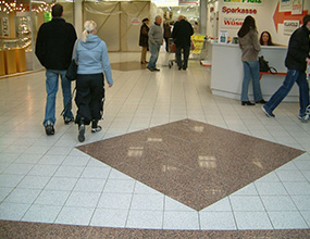 Interior Commercial Plaza Granite Flooring