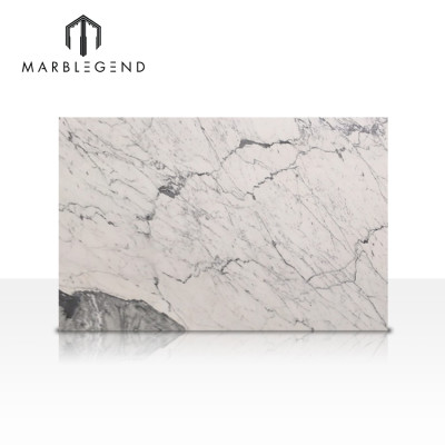 Residential and commercial interior decor Carrara Venato marble slab