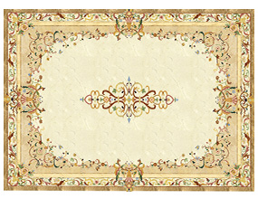 Marble Inlay Flooring