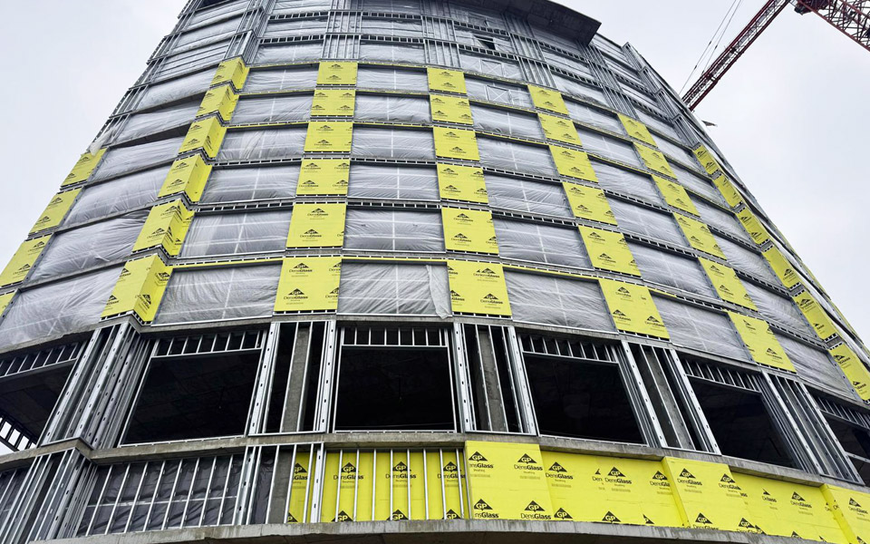 15-Story High-Rise Hotel Façade Project