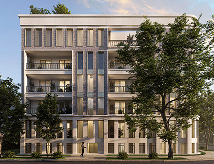 Limestone facade Curtain wall System